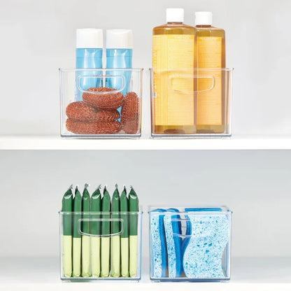 Plastic Fridge/Pantry Kitchen Organizer Bins