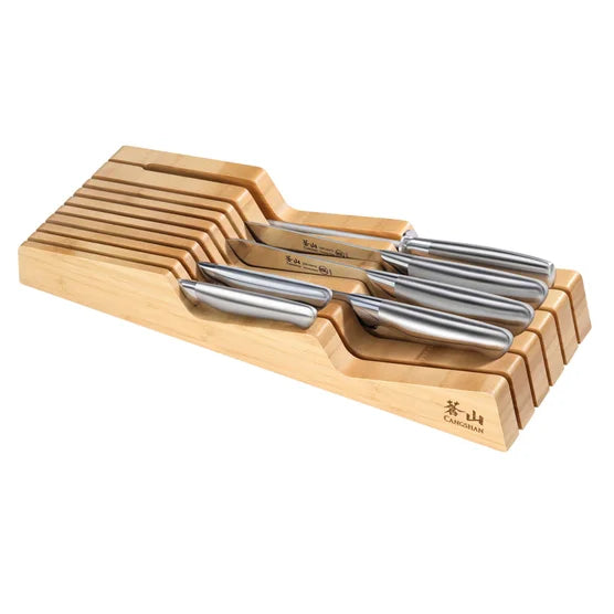 7-piece German Steel In-Drawer Knife Set