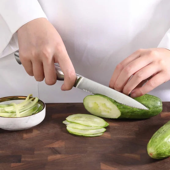 7-piece German Steel In-Drawer Knife Set