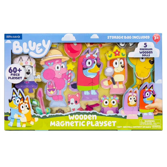 Wooden Magnetic Playset