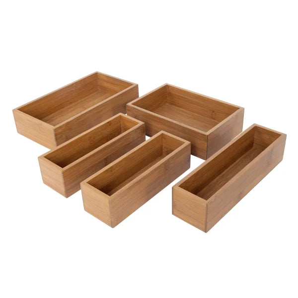 Classics 9-piece Bamboo Organizer Starter Set