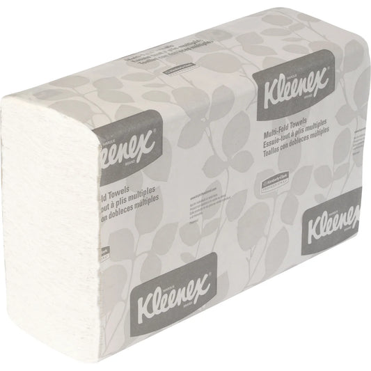 Kleenex 1-Ply White Multifold Paper Towels, 2400 Towels (16 Packs)