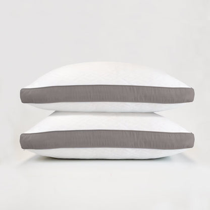 2-Pack Latex & Fiber Cooling Pillows