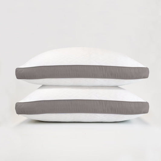 2-Pack Latex & Fiber Cooling Pillows