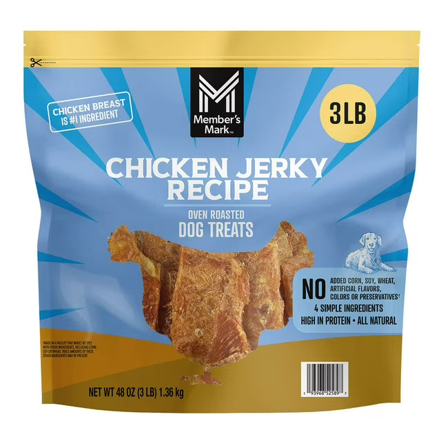 Chicken Jerky Recipe Dog Treats, 48 oz.