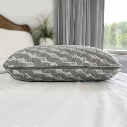 Adjustable Comfort Memory Foam and Fiber Bed Pillow