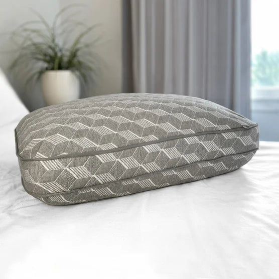 Adjustable Comfort Memory Foam and Fiber Bed Pillow