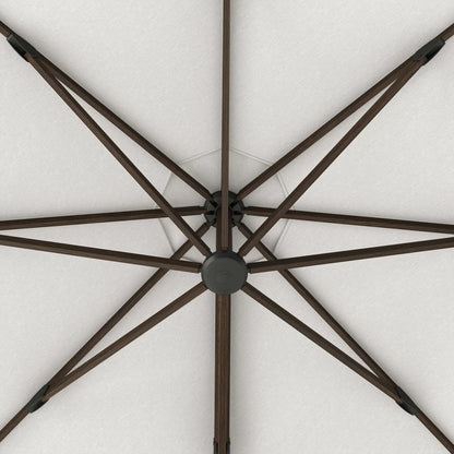 Seasons Sentry 13ft. Round Woodgrain Aluminum Cantilever Umbrella