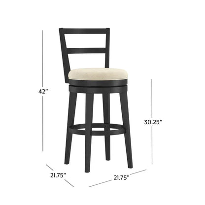 Fletcher Bar Height Swivel Stool