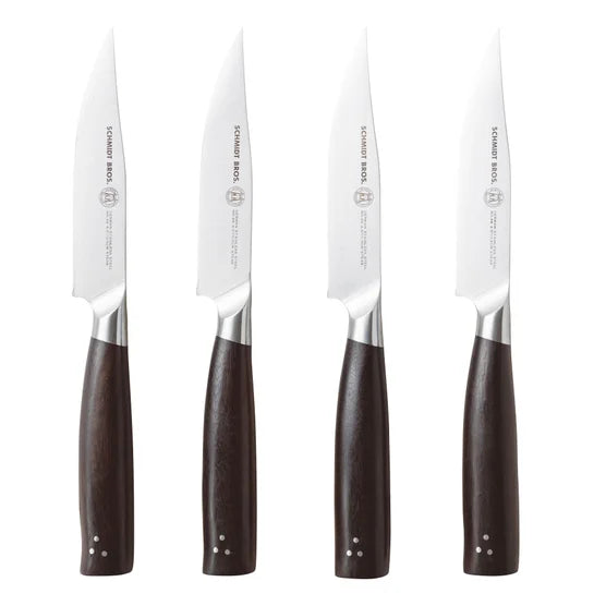 Cutlery Delta Series Acacia Wood 4-pack Steak Knife Set