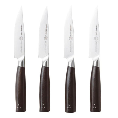Cutlery Delta Series Acacia Wood 4-pack Steak Knife Set