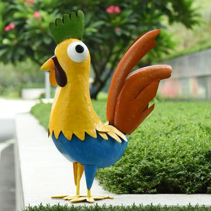 22" Metal Chicken