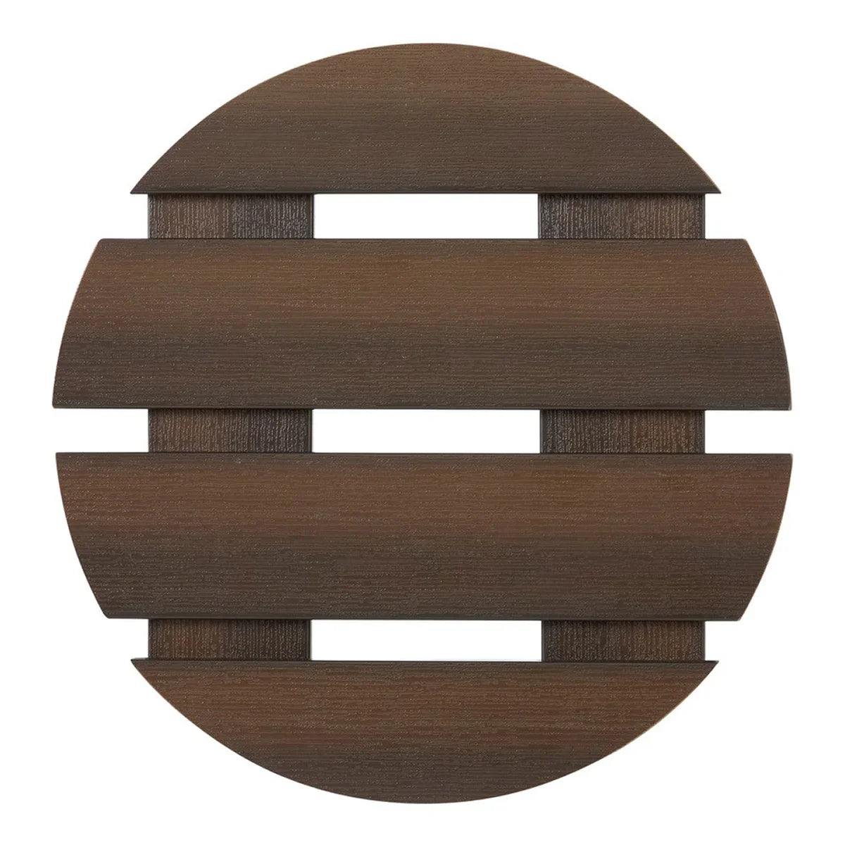 Faux Wood Plant Caddy, 2-pack
