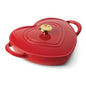 Tramontina 3-Quart Heart Shape Enameled Cast Iron Dutch Oven