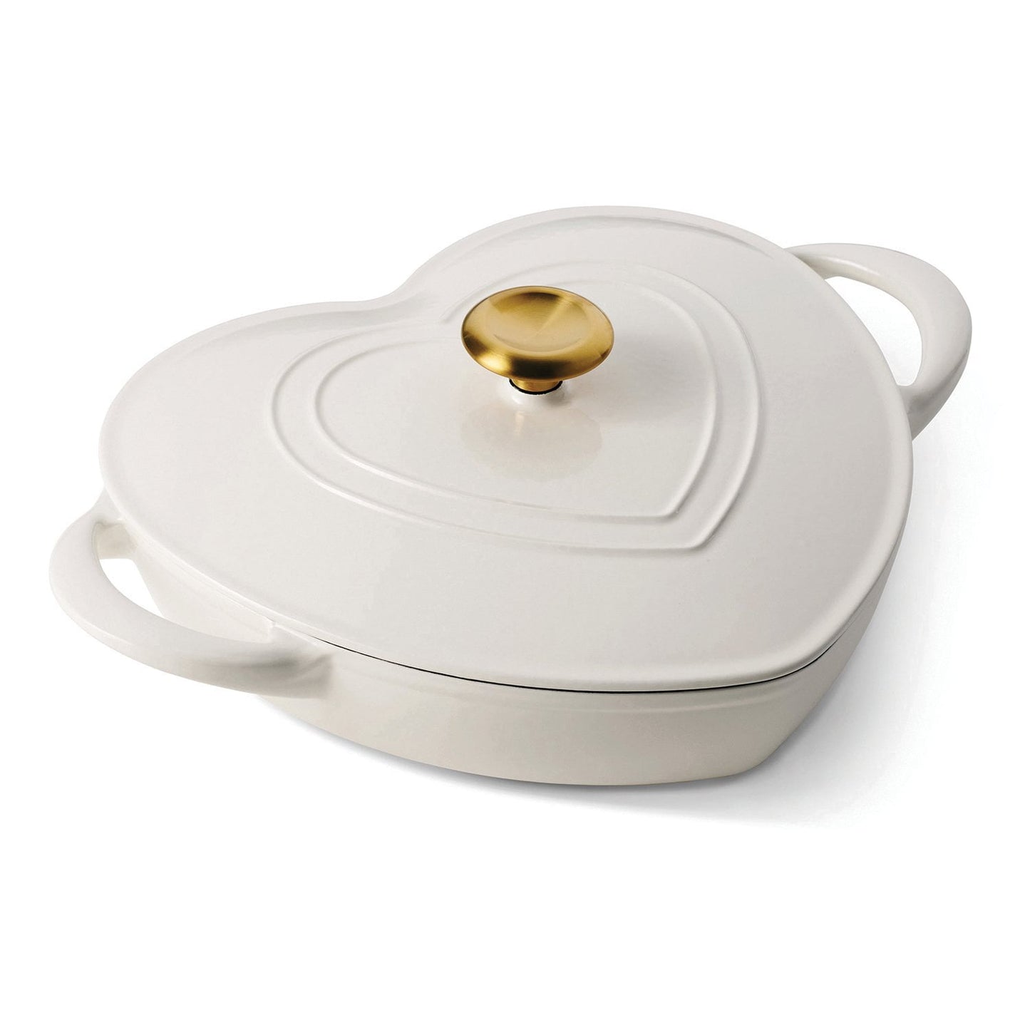 Tramontina 3-Quart Heart Shape Enameled Cast Iron Dutch Oven