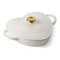 Tramontina 3-Quart Heart Shape Enameled Cast Iron Dutch Oven