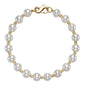 Pearl Bracelet with 14kt Yellow Gold Clasp