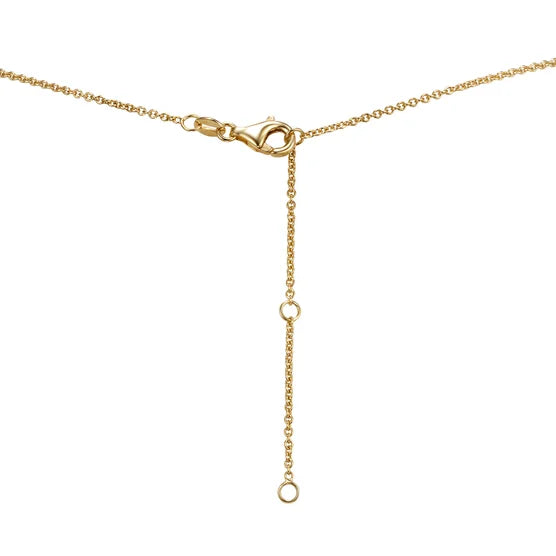 8-8.5mm Pearl & Diamond 14kt Yellow Gold Pendant