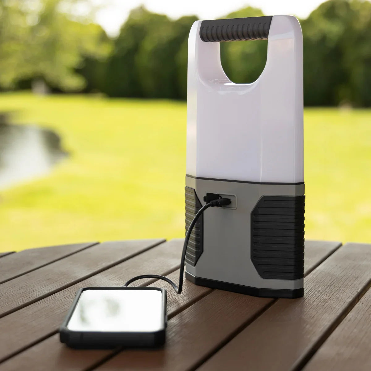 GE 1500 Lumen Dual Powered LED Lantern
