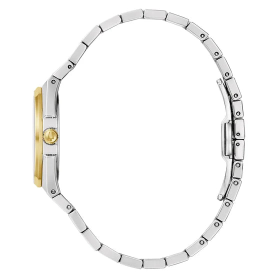 Two Tone Stainless Steel Quartz Women's Watch, 28mm