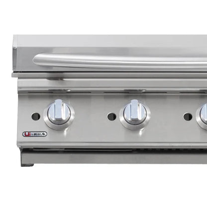 30" Commercial 4-burner Drop-in Griddle, Natural Gas