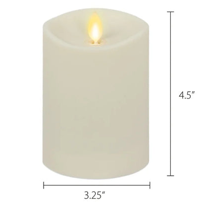Luminara Outdoor Moving Flame Set, 3-pack