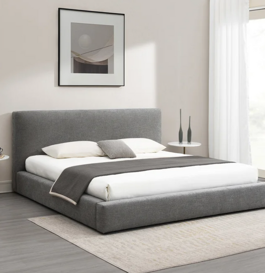 Mindy Upholstered Bed Frame Low Profile Platform