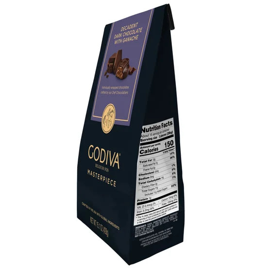 Masterpieces Dark Chocolate Ganache, 15.1 oz., 4-pack, 60.4 oz.