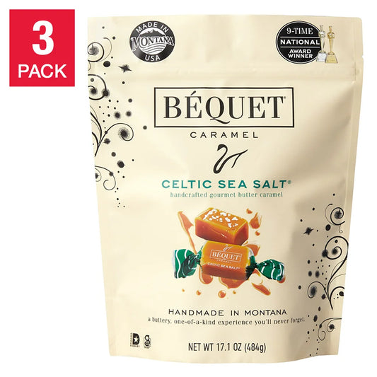 Celtic Sea Salt Caramels 17.1 oz., 3-pack