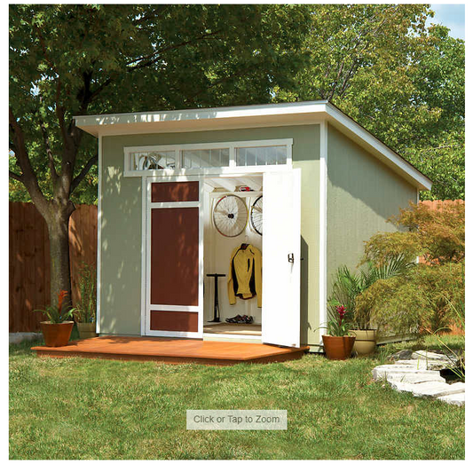 Yardline Aston 10' x 7.5' Wood Shed – Do It Yourself Assembly