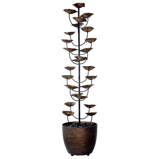 60in CGH Cascading Leaves Fountain