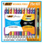 BIC Mechanical Pencil Set – 25 Pack (24 Velocity + 1 Break-Resistant, 0.7mm Lead)