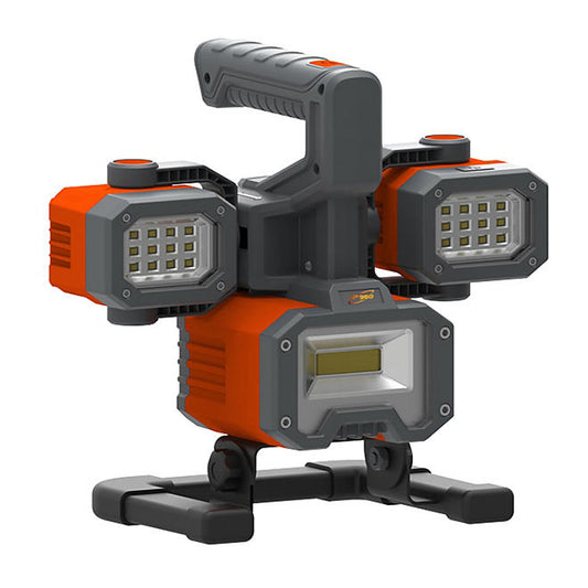SIRIUS Rechargeable LED Spotlight and Worklight – 2000 Lumens