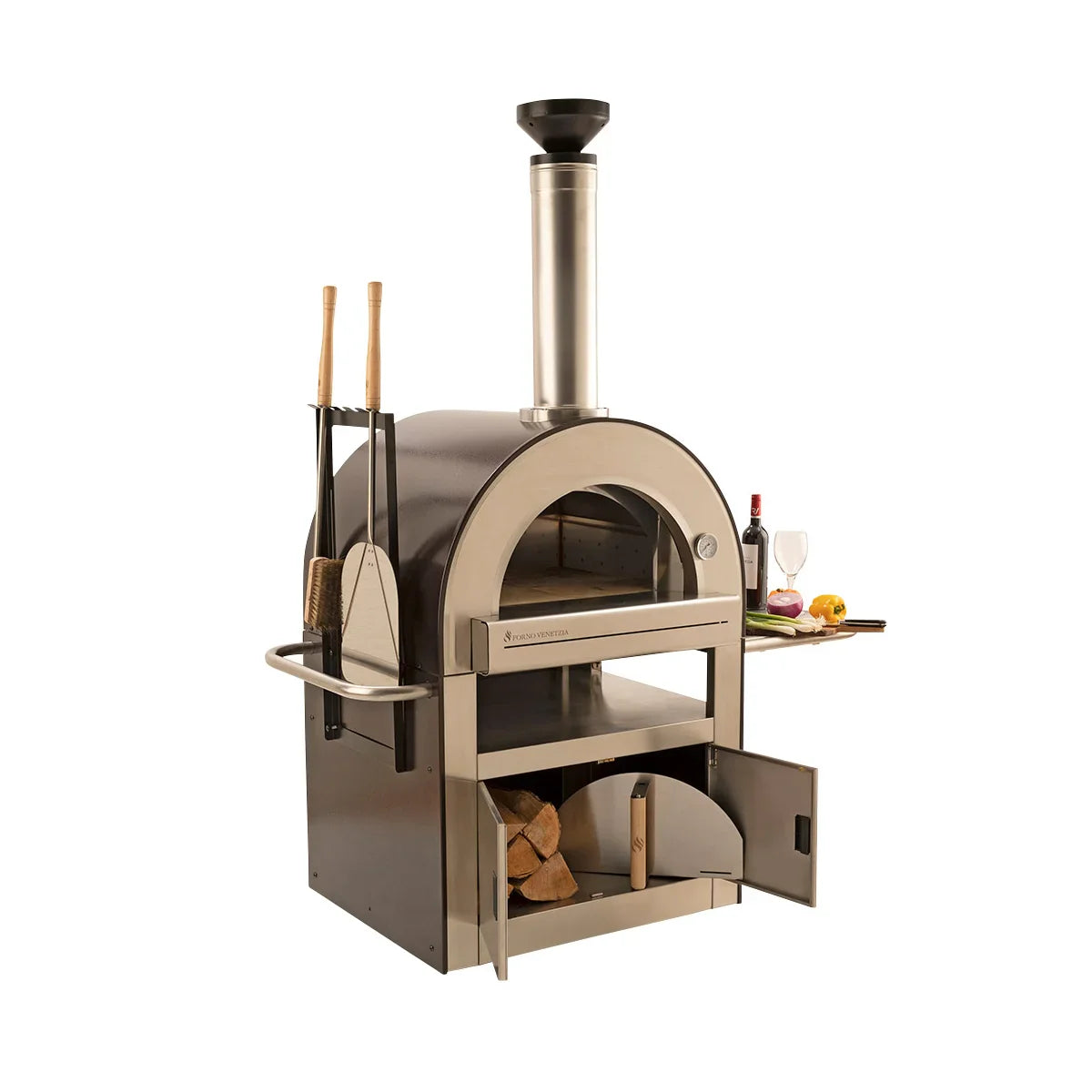 Forno Venetzia Pronto Outdoor Wood Burning Pizza Oven