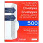 10 Security Strip & Seal Envelopes, 500-count, 24lb, 4 1/8"x9 1/2"