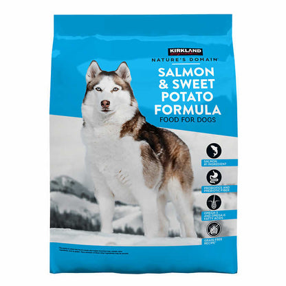 Kirkland Signature Nature's Domain Salmon & Sweet Potato Formula Dog Food, 25 lbs
