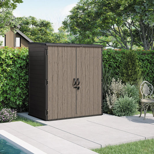 Suncast 6' x 4' Vertical Shed