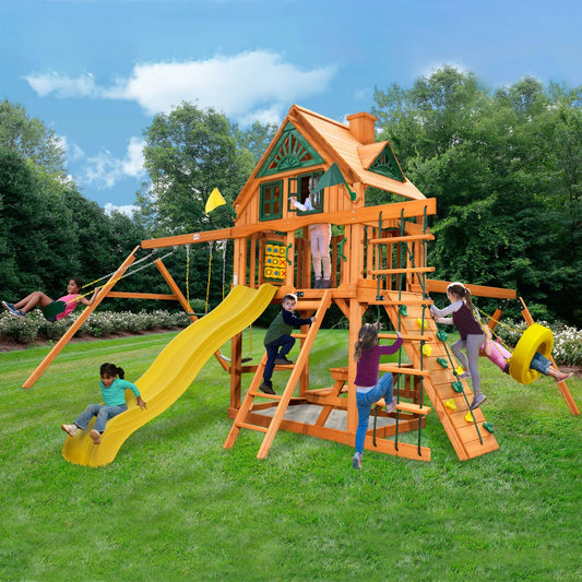 Gorilla Playsets Tahoe Treehouse Swing Set- Do It Yourself