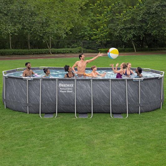 20' x 12' x 48" Oval Pool Set