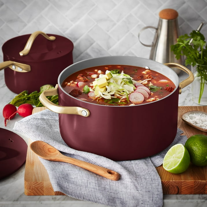 11-Piece Modern Ceramic Cookware Set