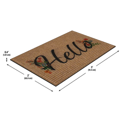Apache Mills Naturelles Faux Coir Indoor/Outdoor Doormat