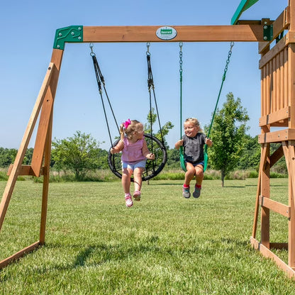 Grayson Peak Cedar Swing Set/Playset