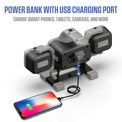 2000 Lumen LED Rechargeable Work Light