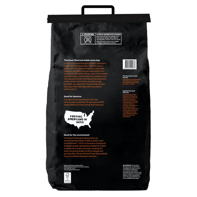 The Good Charcoal Lump Charcoal - 27.5 lbs.