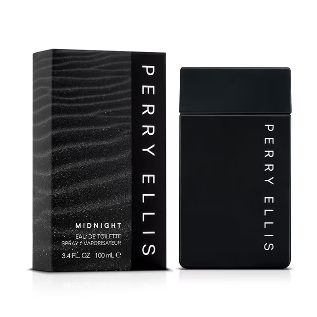 Perry Ellis Midnight Eau De Toilette For Men, 3.4 fl oz