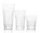 3-Different Sizes Glassware Set (Set of 18)