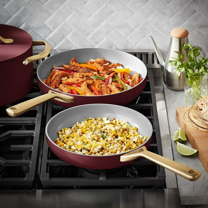 11-Piece Modern Ceramic Cookware Set