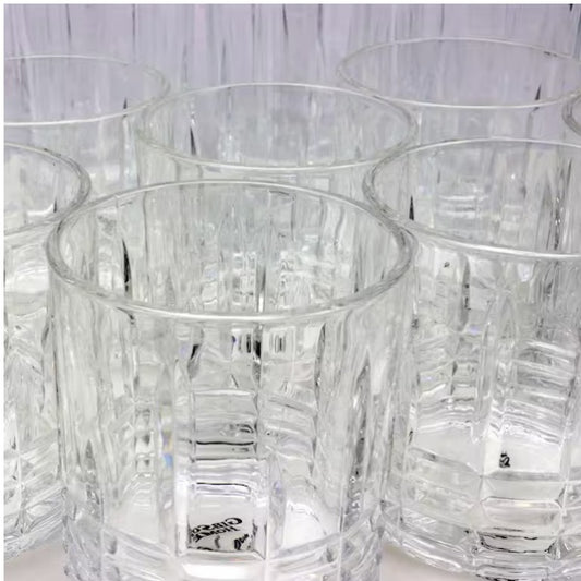 16-Piece Tumbler and Double Old Fashioned Glass Set