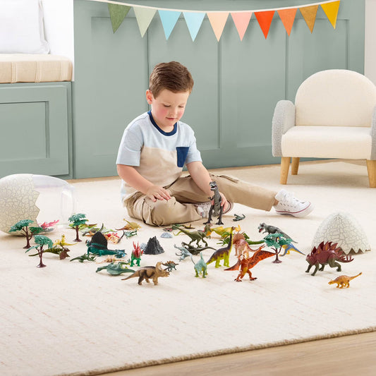 Dino Egg Bucket, 60 pc