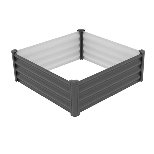 4' x 4' Galvanized Raised Garden Bed